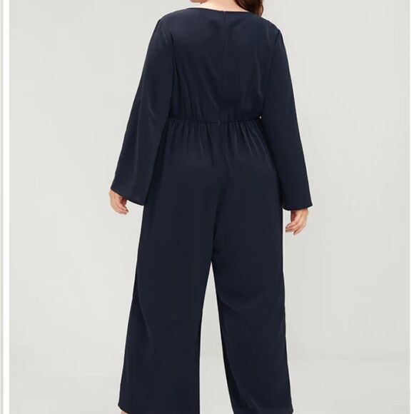 NWT BloomChic navy jumpsuit 26/4X - Picture 2 of 14